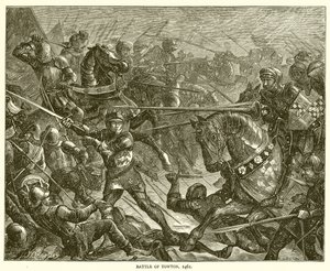 Battle of Towton, 1461 by English School