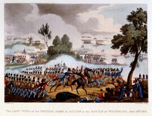 Battle of Waterloo, June 18 by English School