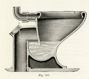 Baziers Patent Direct-Action Closet, 1870 by English School