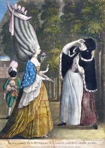 Be Not Amazed Dear Mother - It is Indeed Your Daughter Anne, from an Original Drawing by Grimm, Printed for Carington Bowles, London