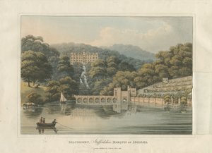 Beaudesert Hall and Park, 1816 by English School