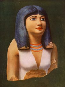 Beauty destined for the eternal darkness of the Egyptian Tomb by English School