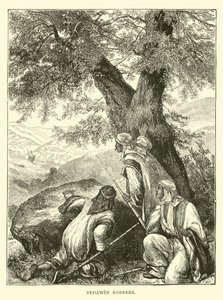 Bedouin Robbers by English School