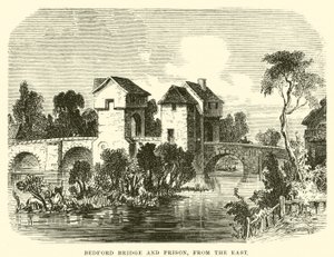 Bedford Bridge and Prison; from the East by English School