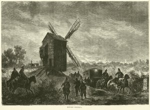 Before Orleans, November 1870 by English School