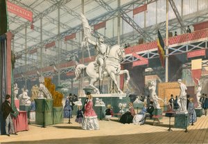 Belgian Section of The Great Exhibition of 1851 by English School