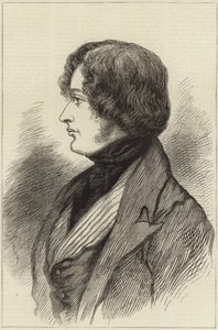 Benjamin Disraeli in 1837 by English School