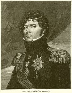 Bernadotte (King of Sweden) by English School