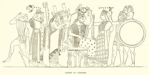 Birth of Athena by English School
