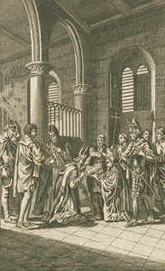 Bishops and Citizens of London Swearing Fealty to William the Conqueror by English School