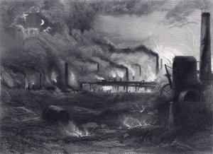 Black Country, near Bilston, Staffordshire by English School