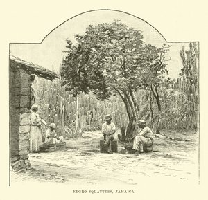 Black Squatters, Jamaica by English School