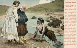 Bladud, a Legendary King of the Britons Who Was Said to Have Founded the City of Bath