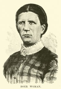Boer Woman by English School