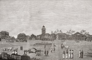 Bombay Green, South Mumbai, India in 1767, from 