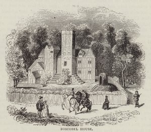 Boscobel House by English School