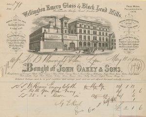 Bought for John Oakey & Sons by English School