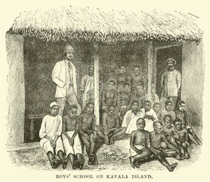 Boys School on Kavala Island by English School
