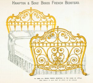 Brass French Bedstead