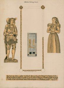 Brasses, All Hallows Barking Church