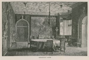 Breakfast Room, Holland House by English School
