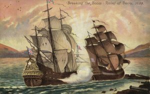 Breaking the Boom - Relief of Derry by English School