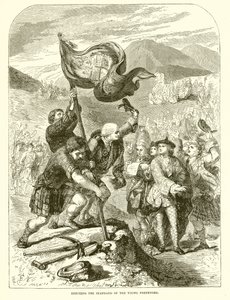 Erecting the Standard of the Young Pretender