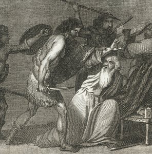 Brennus and His Troops Killing the Venerable Men
