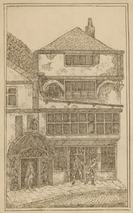 Bricklayers Hall, Leadenhall, now the Jews Synagogue, 1797 by English School