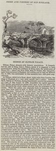 Bridge at Eltham Palace by English School