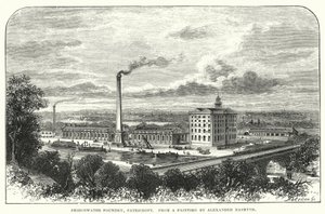 Bridgewater Foundry, Patricroft by English School