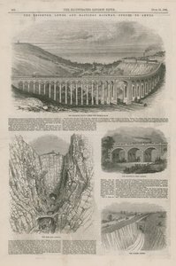 Brighton, Lewes and Hastings Railway by English School