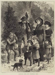 Bringing Home The Christmas Tree by English School