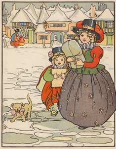 Bringing Home the Christmas Presents by English School