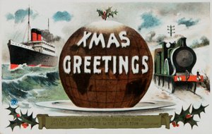 British Christmas card