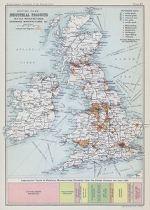 British Isles industrial products, textile manufactures, hardware manufactures etc by English School