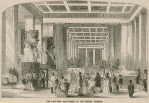 British Museum, Egyptian Room by English School