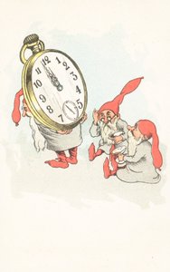 British New Year card by English School