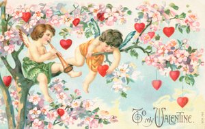 British Valentine card