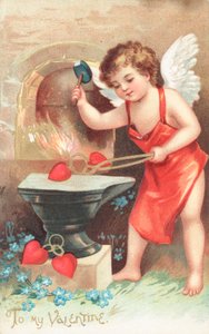 British Valentine card