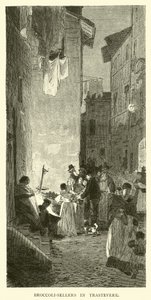 Broccoli Sellers in Trastevere