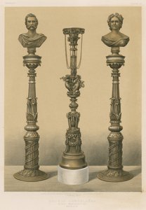 Bronze Candelabra, Royal Manufactory, Berlin