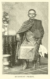 Buddhist Priest by English School