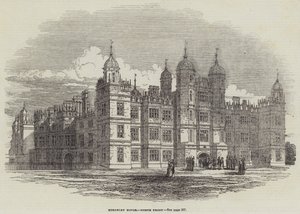 Burghley House, North Front