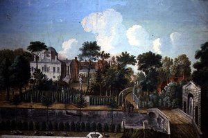 Burlington House, Chiswick, designed by William Kent (1685-1748) 1725-36 by English School