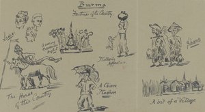 Burma, Features of the Country by English School