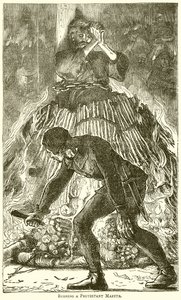 Burning a Protestant Martyr by English School