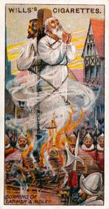 Burning of Latimer and Ridley by English School