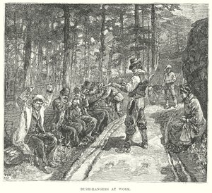 Bush-Rangers at Work by English School