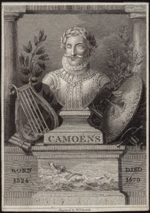 Bust of Luis de Camoens by English School